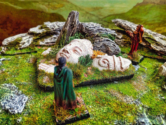 Fantasy terrain for wargames and ttrpgs