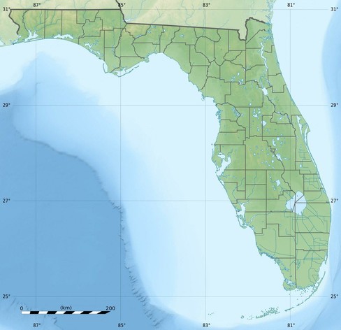 Map of Florida