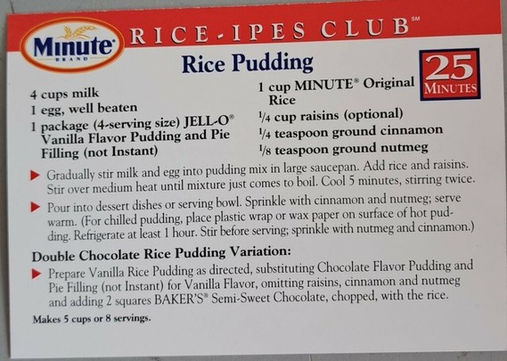 Minute Rice-ipes Part 3