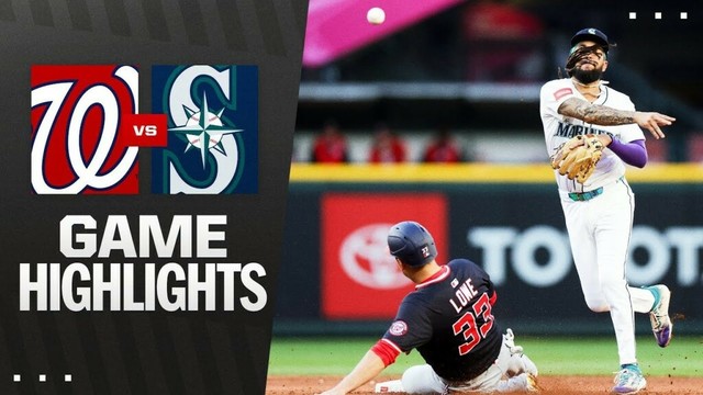 ナショナルズ対マリナーズゲームのハイライト（5/27/25）| MLBのハイライト