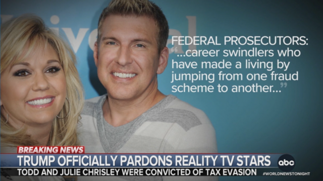 The Chrisley's described by Federal Prosecutors:

"...career swindlers who have made a living by jumping from one fraud scheme to another..."