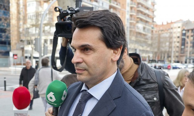 El novio de la presidenta madrileña Isabel Díaz Ayuso, Alberto González Amador, en una imagen de archivo. (EFE/ Sergio Perez)