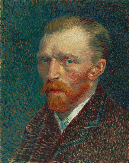 Van Gogh Self-Portrait, not the art work at issue in the case.