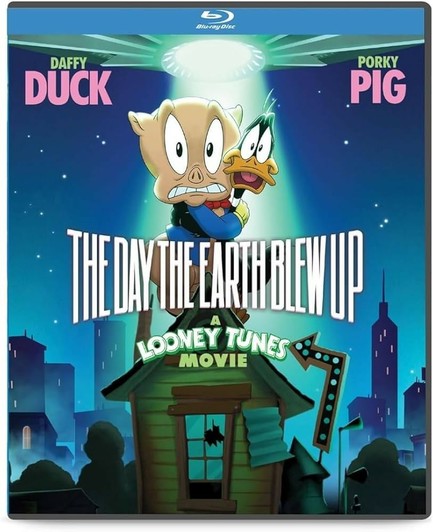 Bluray cover for Daffy Duck & Porky Pig film
The Day the Earth Blew Up
A Looney Tunes Movie