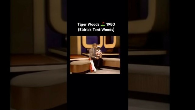 Tiger Woods (Eldrick Tont Woods) ⛳️ 1980 #golf #tigerwoods