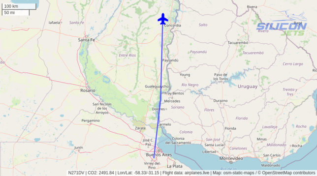 N271DV since Fri May 30 2025 14:28:47 GMT+0000 (Coordinated Universal Time)