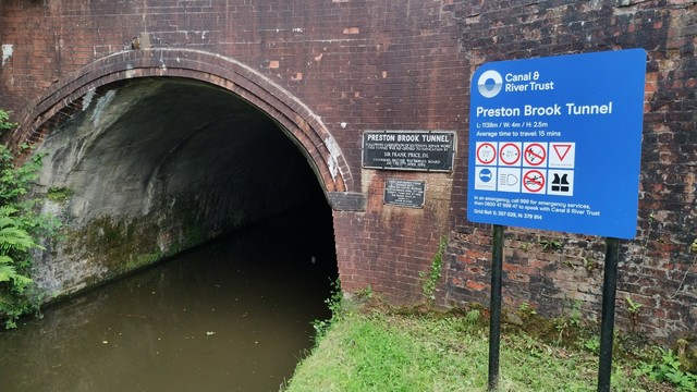 North Portal Preston Brook Tunnel on the Bridgewater Canal
