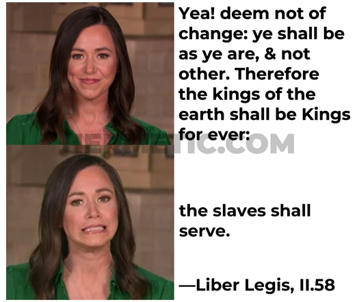 Katie Britt SOTU cringe meme format. Text is as in post.