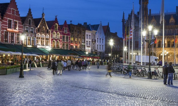 Una imagen de archivo de Brujas, Bélgica (Micah Wright vía Getty Images)