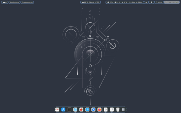 #UnixPorn #DailyDesktop #ShareYourDesktop #Fedora 42 #Gnome #gnu #Linux #NordTheme