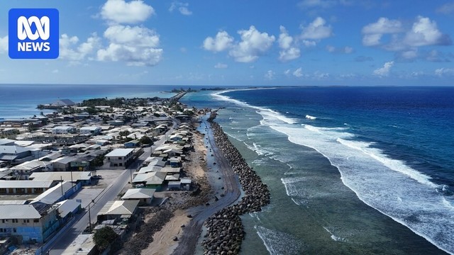 These Pacific Islands are building walls to stop rising seas. Will it work?