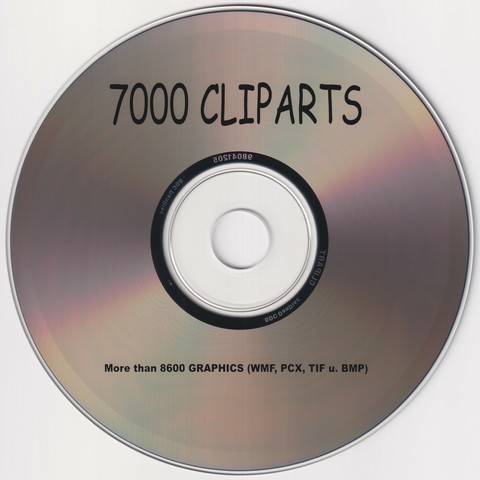 7000 Cliparts - CD-ROM für Windows 3.1
