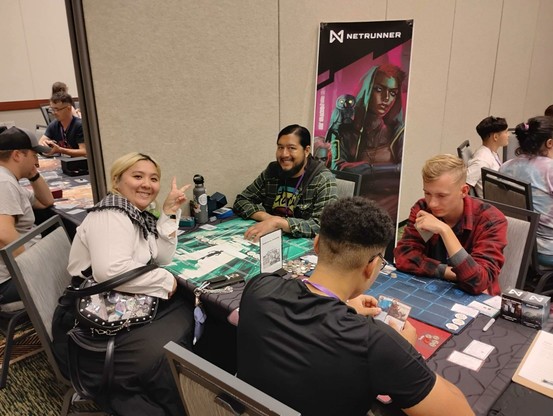 Netrunner at Tabletop Oahu¸ Honolulu