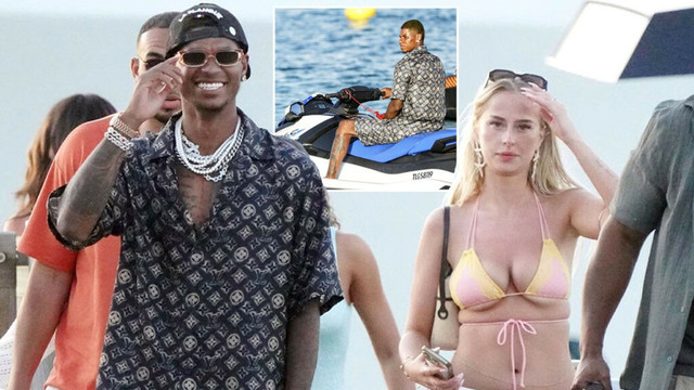 Marcus Rashford spotted with mystery woman as Man Utd star enjoys well-earned holiday in St Tropez
