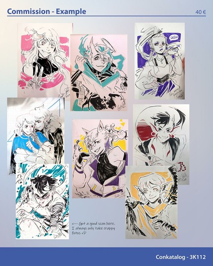 Merchkatalog - Dokomi Carolin Reich 3k112
Commissionexamples