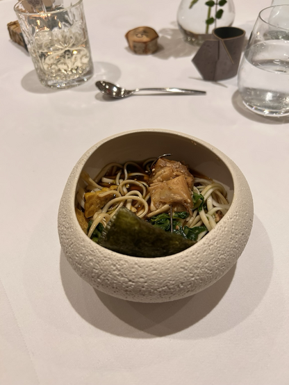 Ramen with dashi