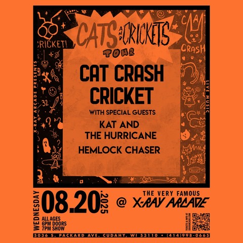 Cat Crash / Cricket / Kat and the Hurricane / Hemlock Chaser