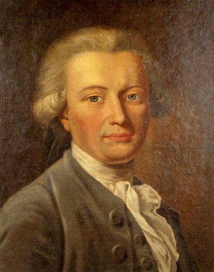 Bild: Georg Forster (1754-1794), Naturwissenschaftler, Schriftsteller und Weltreisender; ging 1766 mit seinem Vater nach London; 1772–1775 Teilnahme an der zweiten Weltumseglung Cooks; 1777 Veröffentlichung seiner Reisebeschreibung „A voyage round the world“; 1778–1784 Lehrer für Naturgeschichte am Collegium Carolinum in Kassel; 1784 Annahme eines Rufes nach Vilnius (Wilna) als Professor für Naturwissenschaften; 1785 Heirat mit Therese Heyne in Göttingen; 1790 Reise mit Humboldt durch das Rheinland, Brüssel, Den Haag, Amsterdam, London, Paris und anschließend Veröffentlichung der „Ansichten vom Niederrhein“; 1792–1793 führende Beteiligung an der Revolution in Mainz, 25. März 1793 Abreise nach Paris als Deputierter des Mainzer Konvents. – Bildquelle: Wikimedia Commons