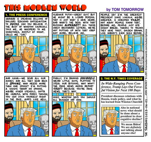 This Modern World 
Tom Tomorrow