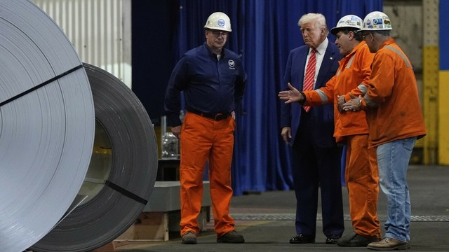 Trump promises to hike steel and aluminum tariffs to 50% starting Wednesday. Here's what we know