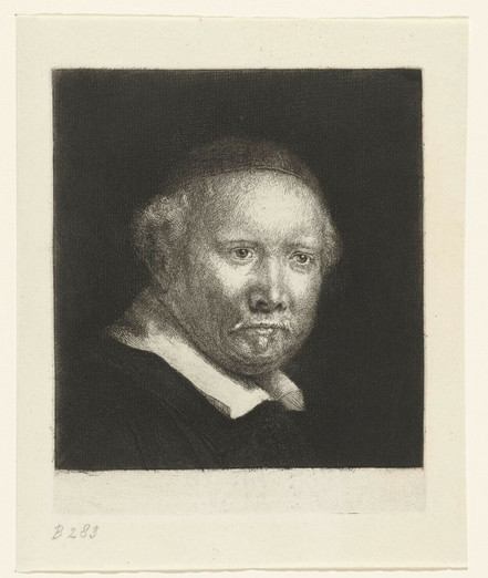 Lieven Willemsz. van Coppenol, writing master: the larger plate