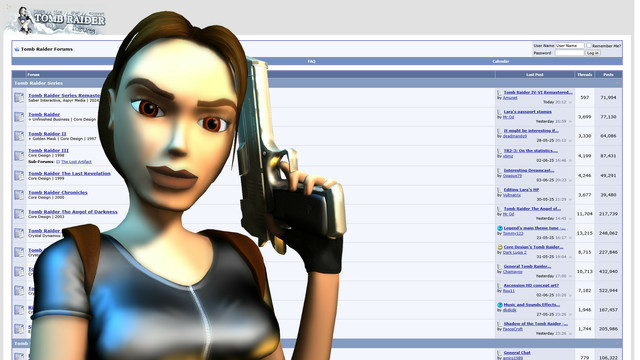 Tomb Raider Forums, Lara Croft, Crystal Dynamics