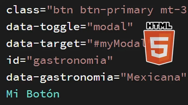 Que son los atributos data-toggle, data-set, etc. ? en HTML5.