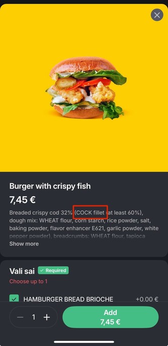 Olerex pakub gurmeed