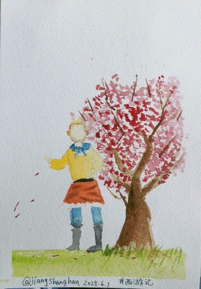 黛玉葬花