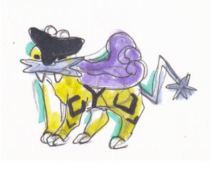 A little sleepy Raikou