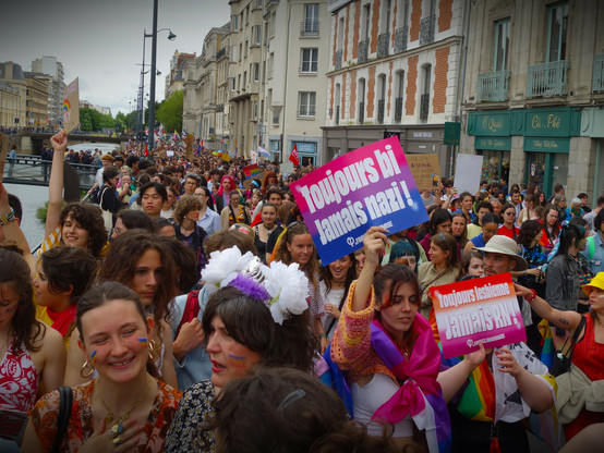 La manifestation pour la Marche des fiertés - Rennes - 07 Juin 2025