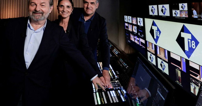 On a assisté au lancement de T18, la nouvelle chaîne de la TNT – Libération