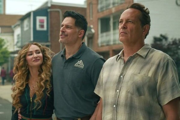 Drea De Matteo and Joe Manganiello are best buddies to Vince Vaughn's character in Stephen Chbosky's culinary comedy drama #Nonnas.