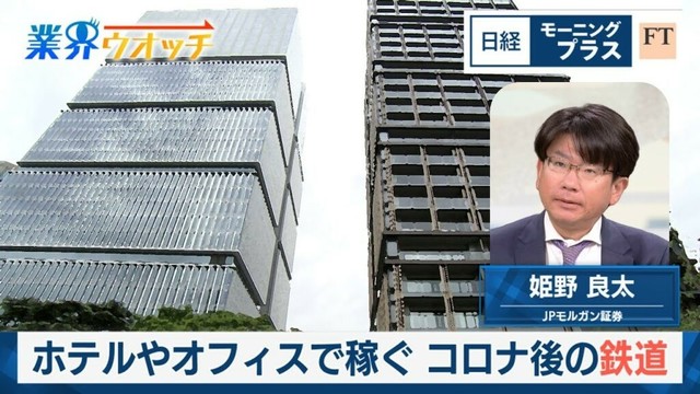 ホテルやオフィスで稼ぐ　コロナ後の鉄道【日経モープラFT】