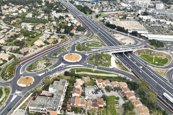A Toulon, l’A57 a été élargie sur 7 km