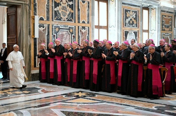Pope: Papal representatives embody universality of Church’s desire for peace