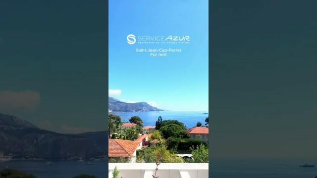 Luxury Contemporary Villa in Saint-Jean-Cap-Ferrat for rent | #realestate #frenchriviera #capferrat
