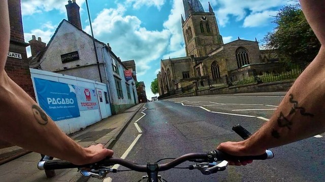 Cycling Chesterfield Derbyshire Uk Ride A Long