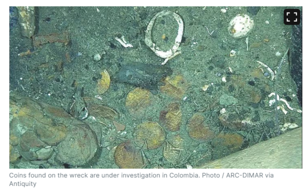 Wreck with $35b of treasure ‘confirmed’ as Spanish galleon, says researchers