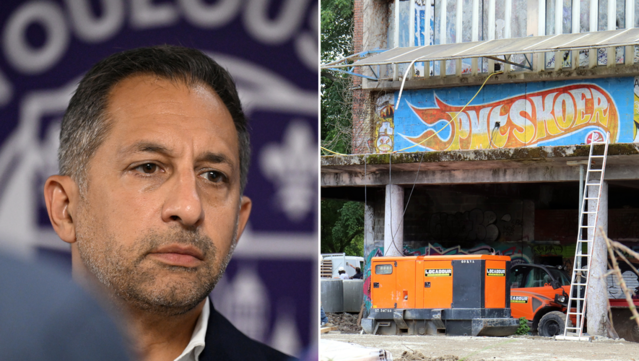 TFC : Neil Chugani, président intérimaire, a visité le chantier du centre de performance, à l’arrêt depuis près d’un an pour raisons économiques
