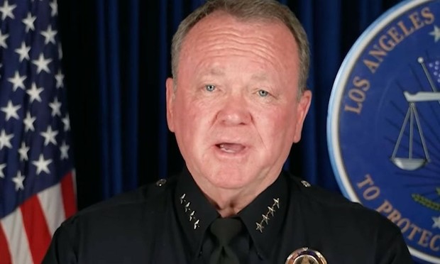 ‘Not True’: LAPD Chief Denies Asking Trump for National Guard