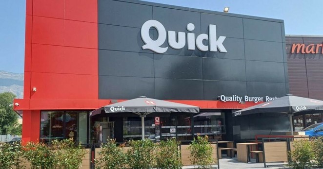 Métropole de Grenoble. Quick débarque à Saint-Martin-d'Hères... à quelques mètres de McDo et KFC