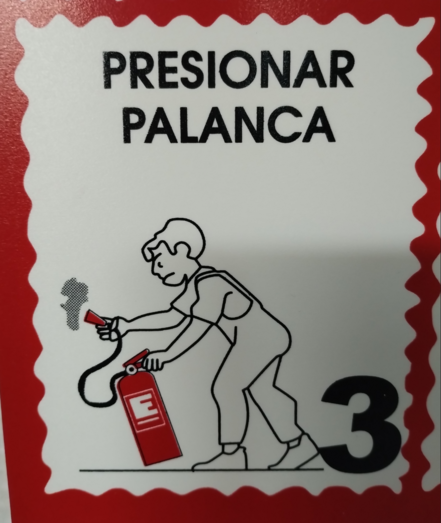 close up of person pressing handle