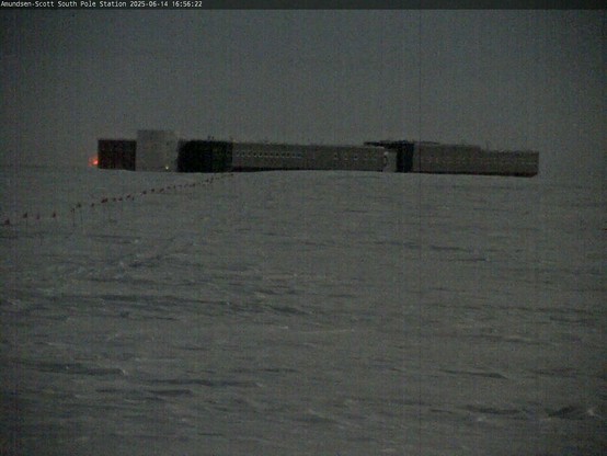 View from the Amundsen-Scott South Pole station.