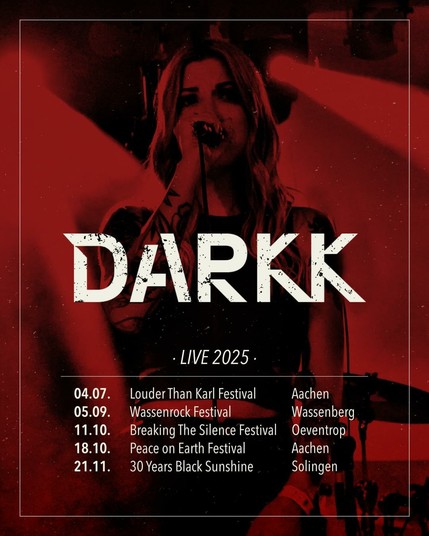 Darkk Tour Termine 2025