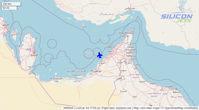 N650HA since Mon Jun 16 2025 05:26:46 GMT+0000 (Coordinated Universal Time)