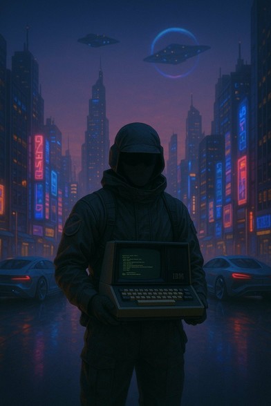 John Titor returns to the year 2036, carrying the IBM 5100; humanity’s last hope to decode the systems of a collapsing world. Time is broken, and he’s the only one who remembers how it used to be...😱