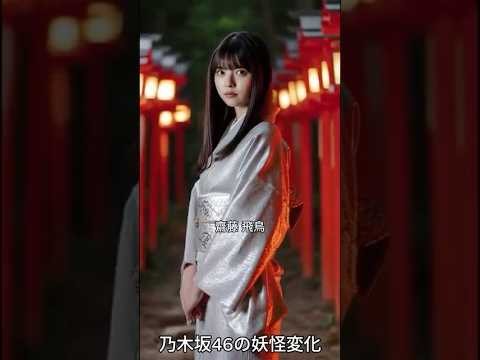 乃木坂46の妖怪変化 #ai #乃木坂46 #齋藤飛鳥