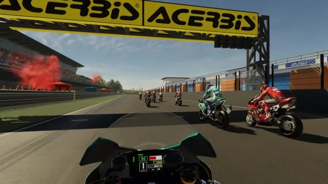 The official virtual reality game of the World Superbike series, VRider SBK, is now available for Steam VR and PlayStation VR2, around a year after launching for Meta Quest.