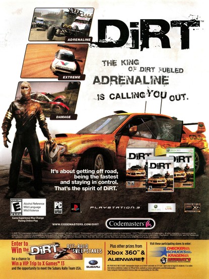 DiRT Magazine Ad (2007)